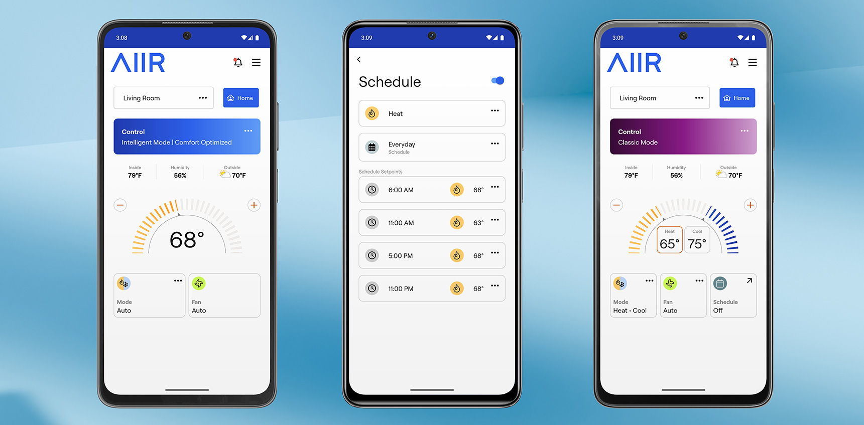 Aiir Intelligent HVAC User APP