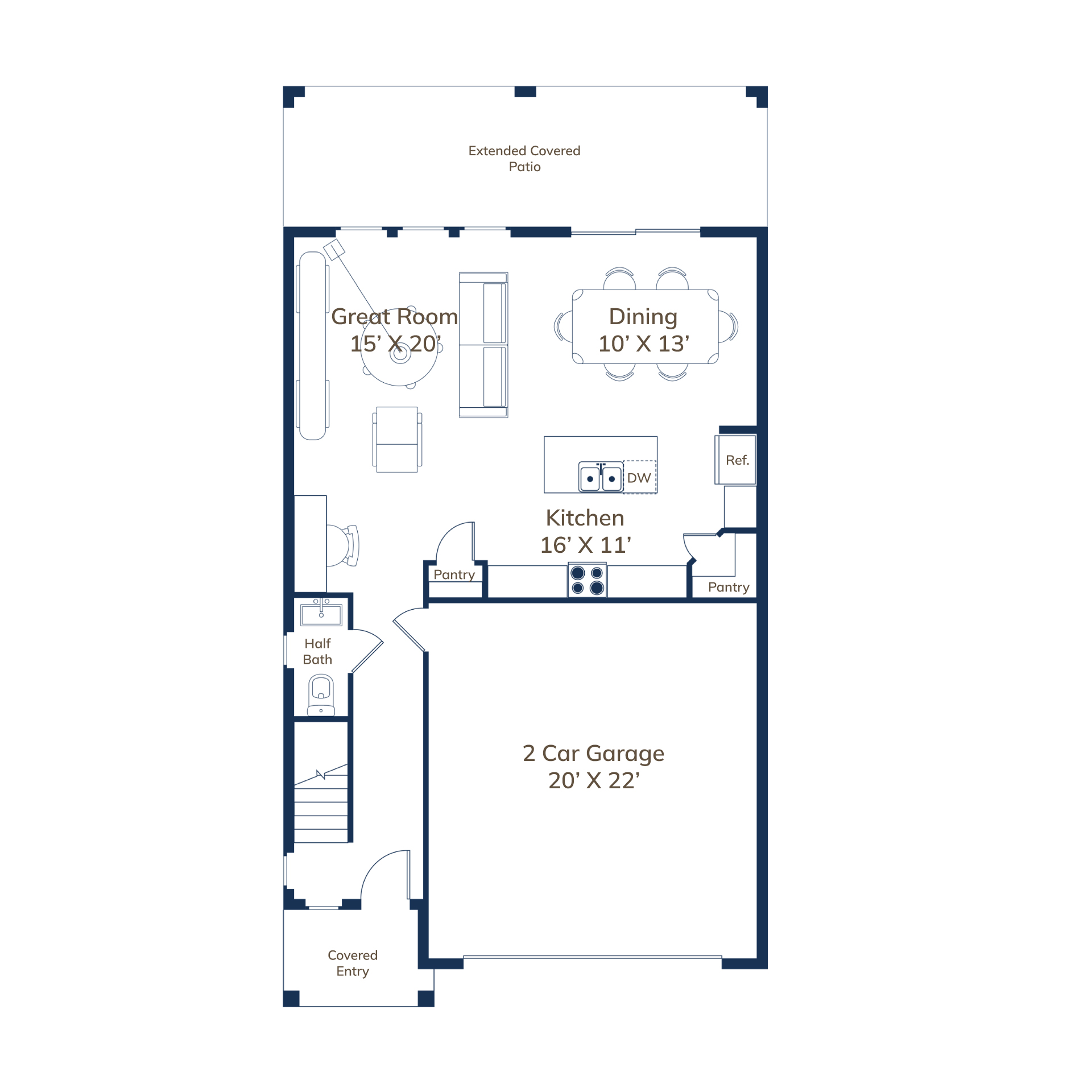 Bay floor plan