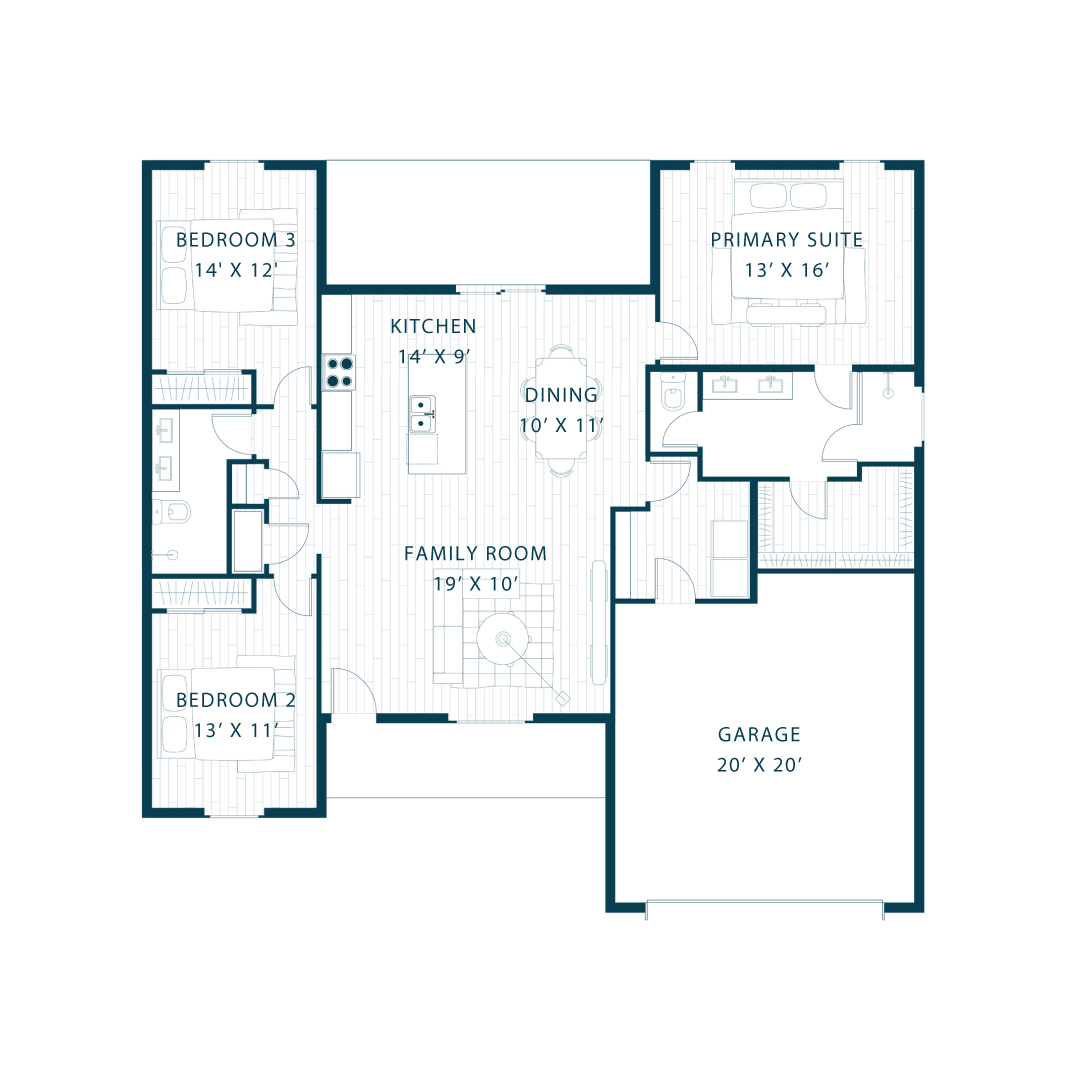 Bimini floor plan