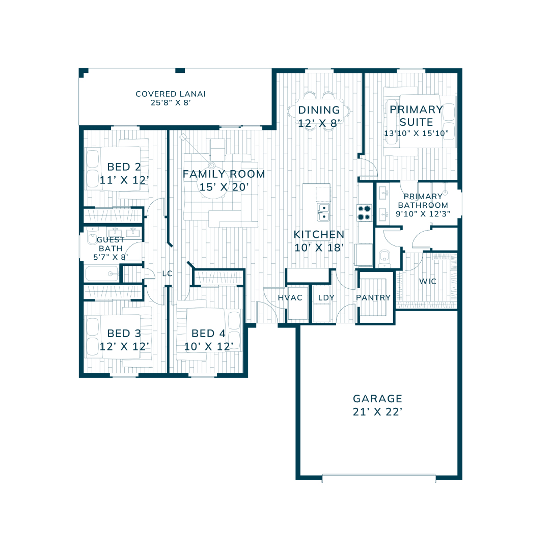 Heron floor plan
